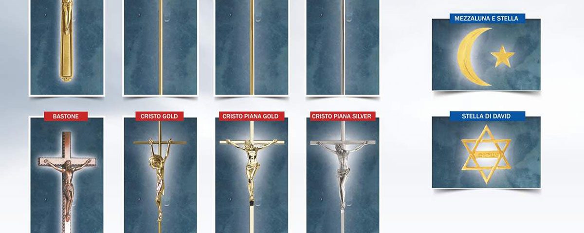 Accessori Croci - Gesa Impresa Funeraria Internazionale