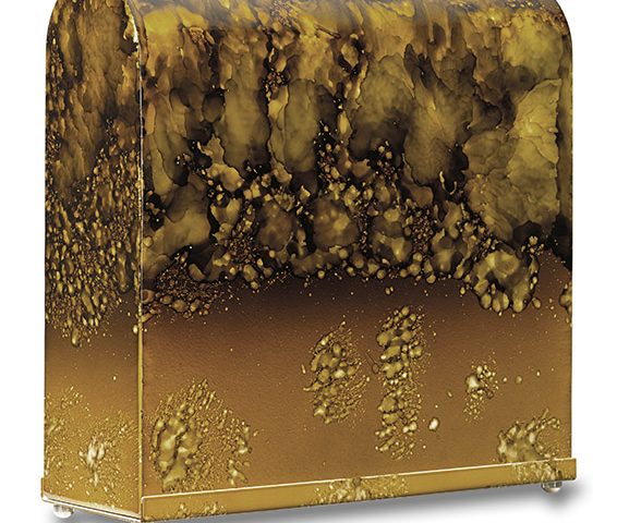 URNA BAULETTO TERRA DI SIENA - Gesa Impresa Funeraria Internazionale