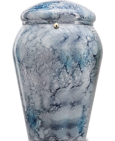 URNA SVASATA MARMO AZZURRO - Gesa Impresa Funeraria Internazionale