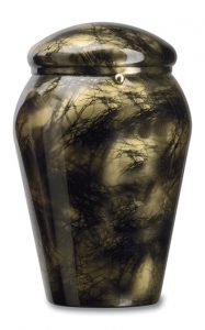 URNA SVASATA ORO NERO RETE - Gesa Impresa Funeraria Internazionale