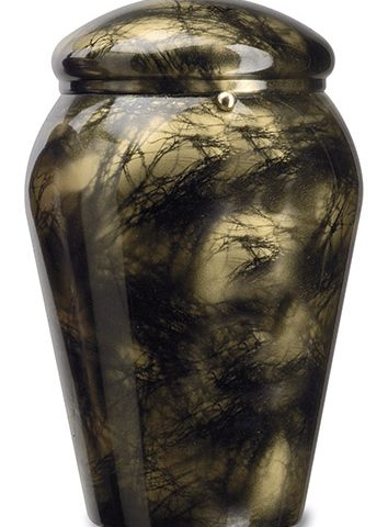 URNA SVASATA ORO NERO RETE - Gesa Impresa Funeraria Internazionale