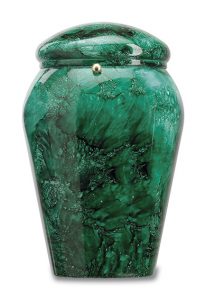 URNA SVASATA VERDE SMERALDO - Gesa Impresa Funeraria Internazionale